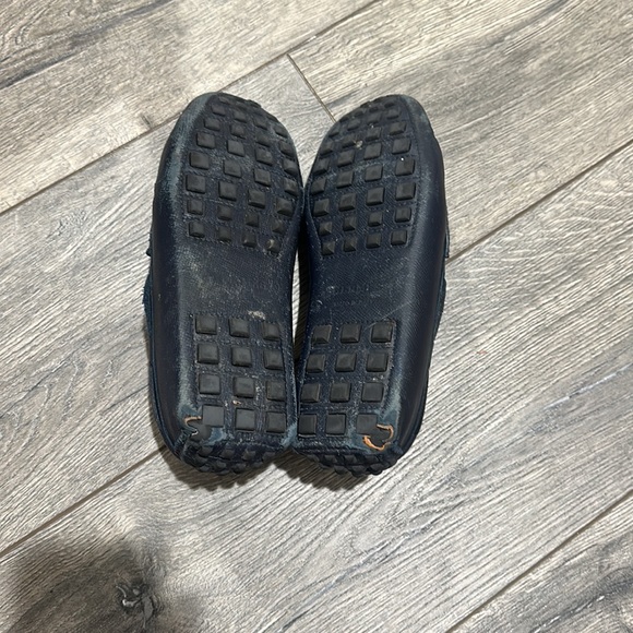 • Hermes • Men’s Alessandro Slip On Loafer
Navy Blue and Orange Leather 6.5 - Picture 5 of 7